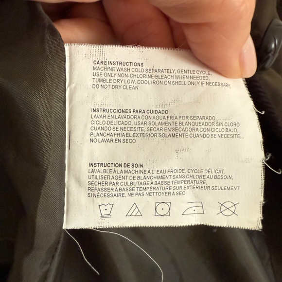 ESPRIT quilted barn jacket with removable hood size L vintage - Picture 9 of 13